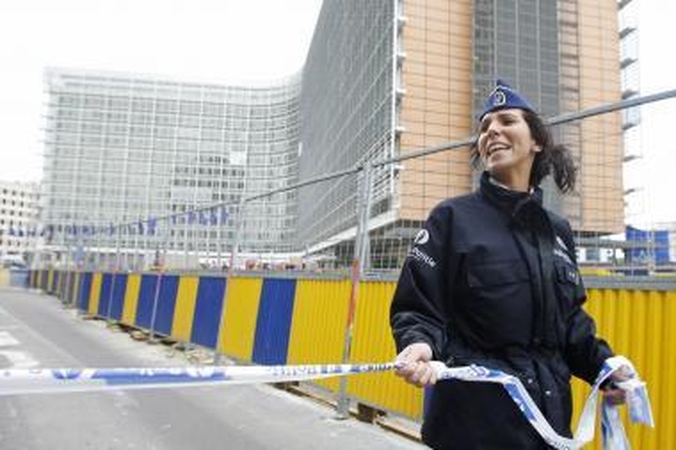 Europos Komisijos būstinėje - vėl pavojus