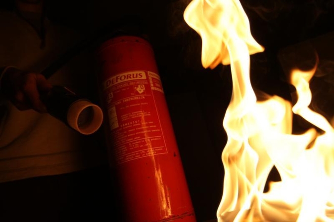 Kauno rajone sudegė automobilis           