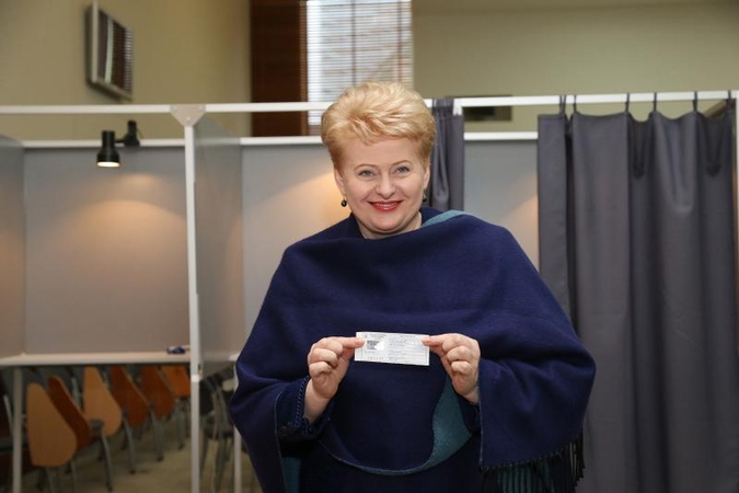 Prezidentė kreipėsi į KT dėl rinkimų rezultatų