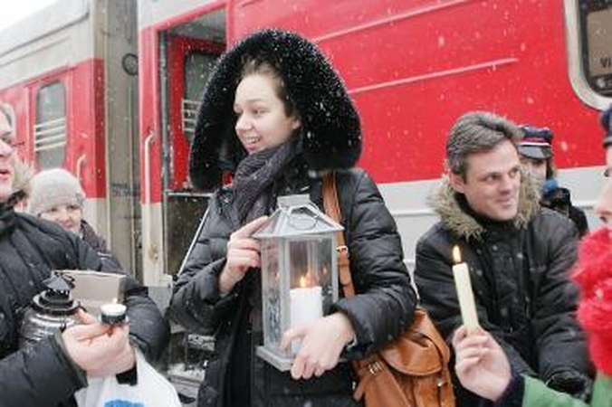 Beatliejaus ugnis pasiekė Klaipėdą