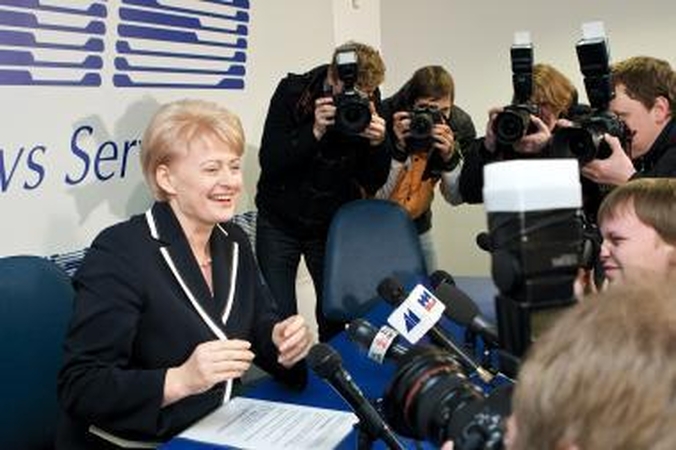 Prezidento rinkimai: D.Grybauskaitė pasakė „taip“