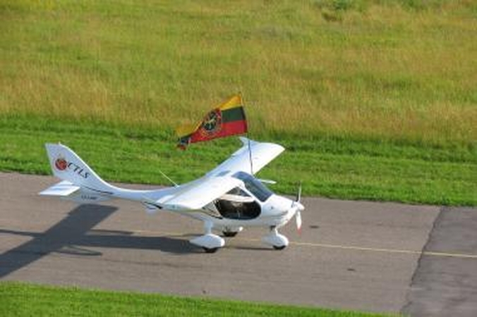 „Baltijos skrydžio 2009” dalyviai pasiekė Daniją