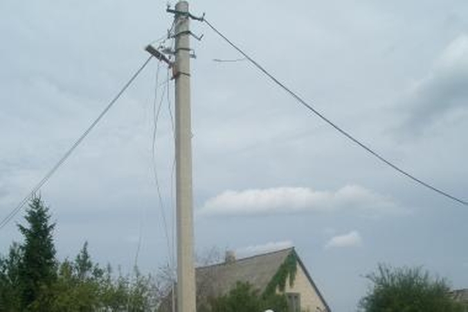 Elektros dar neturi apie 700 Kauno rajono gyventojų