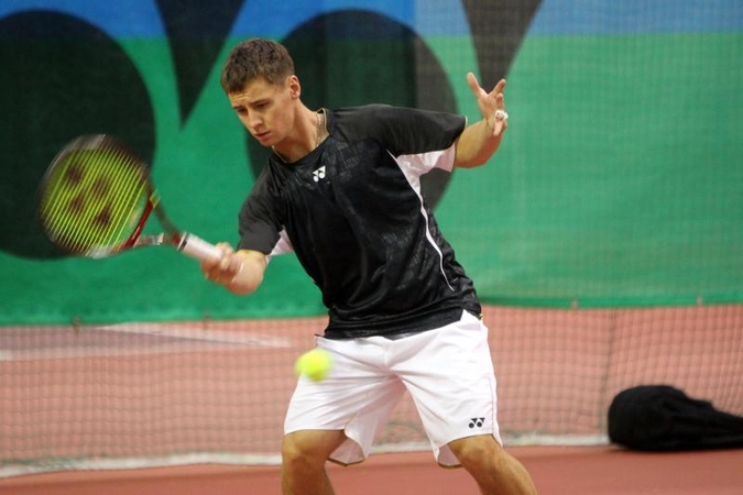 R.Berankis - tarptautinio „Slovak Open“ vyrų teniso turnyro finale