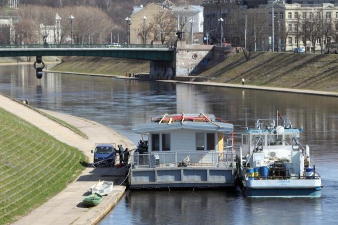 Tikimasi šiemet sostinėje atgaivinti laivybą Nerimi