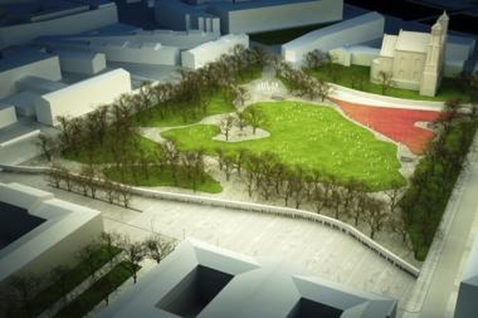 Lukiškių aikštės projektas „Kelias“