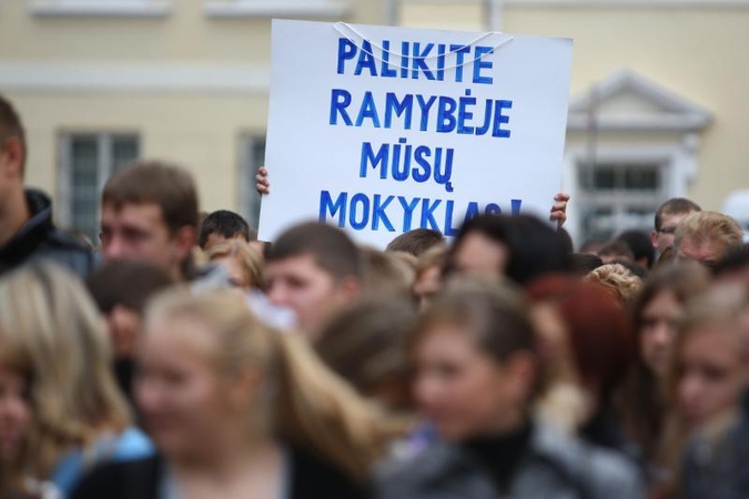 Vilniuje vyks net du mitingai dėl švietimo problemų