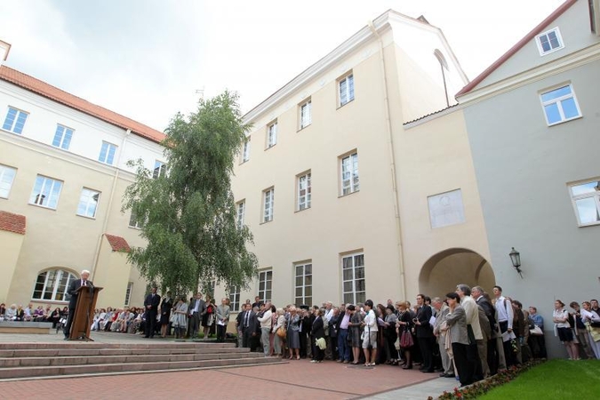 Kad pastatytų prezidentūrą, nugriovė dalį Vilniaus universiteto