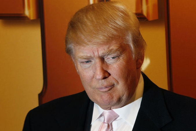 Oranžinis įdegis: milijardierius Donaldas Trumpas persistengė (foto)