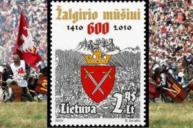 Išleidžiamas Žalgirio mūšiui skirtas pašto ženklas