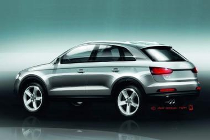 Atskleistas "Audi Q3 veidas"