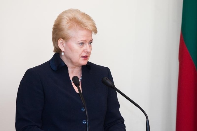 D.Grybauskaitė teigia, jog karo veiksmus Libijoje kritikavo remdamasi popiežiumi