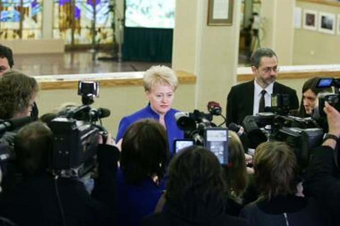 Prezidentė apie V.Ušacko paskyrimą: Lietuva gavo neblogą poziciją