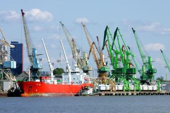 JAV gabens krovinius misijai Afganistane per Klaipėdą
