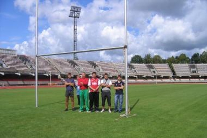 S.Dariaus ir S.Girėno stadione - nauji regbio vartai