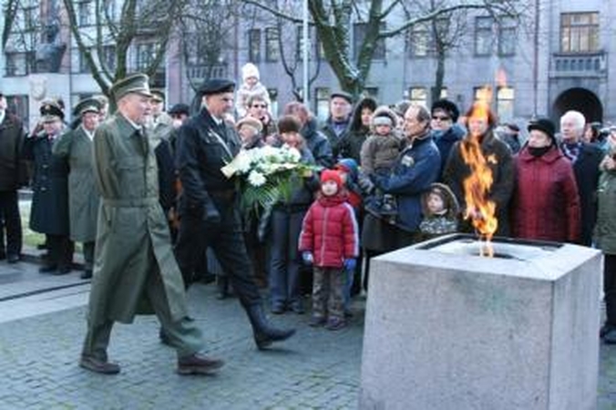 Kaune paminėtas Lietuvos kariuomenės jubiliejus (video)