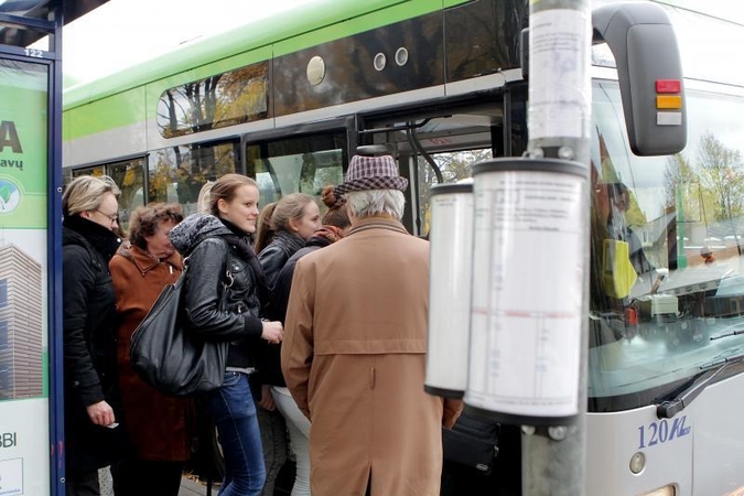 Nuo lapkričio 1-osios keisis autobusų tvarkaraščiai