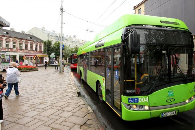 Kauno autobusų parkui – ekologiški autobusai