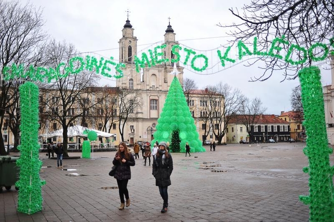 Kauno eglė sulaukė užsienio žiniasklaidos dėmesio