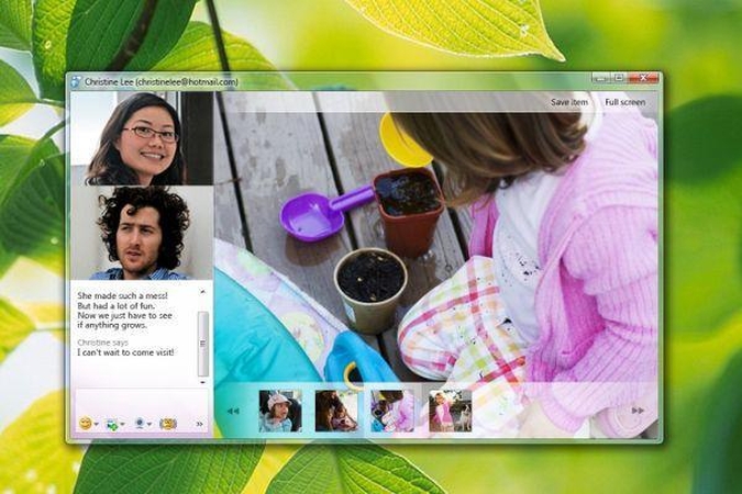 Atnaujinta bendravimo programa „Windows Live Messenger“