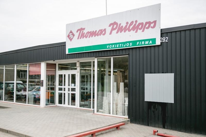 Vagys apšvarino „Thomas Philipps“ parduotuvę Kaune