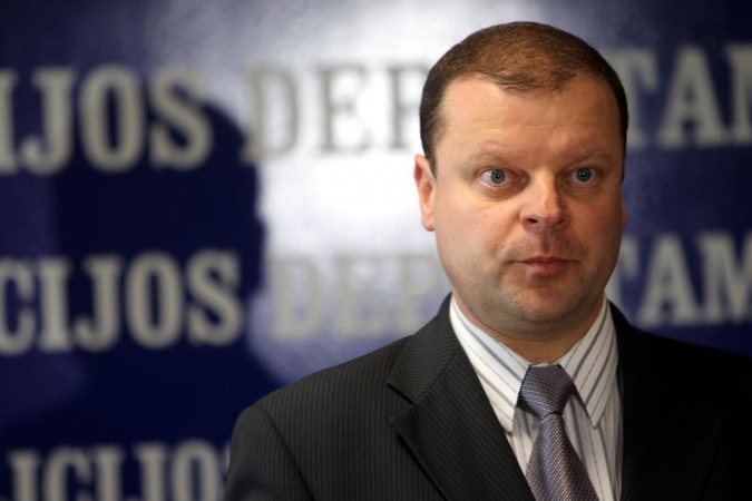 S.Skvernelis: policininkus elgtis apgalvotai priverstų nauja sistema
