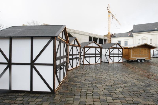 Kalėdinė mugė Klaipėdos Teatro aikštėje - šeštadienį