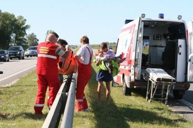 Kelyje iš Palangos – serijinė avarija