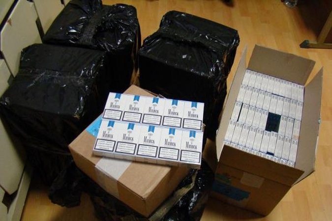 Prie Klaipėdos sulaikytas kontrabandinių rūkalų krovinys 