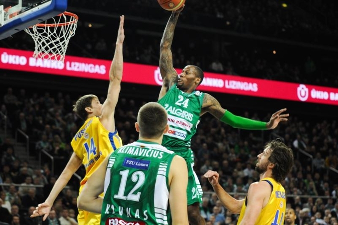 „Žalgiris“ krepšinio spektaklyje patiesė čempionus