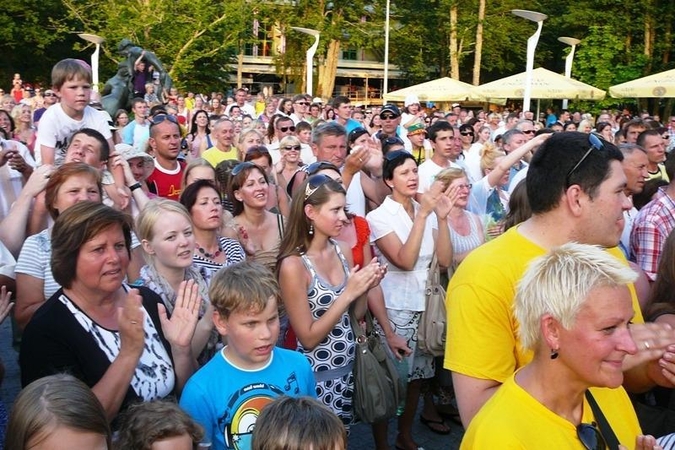 Savaitgalį didmiesčiu virtusi Palanga suvaldė poilsiautojų srautą 