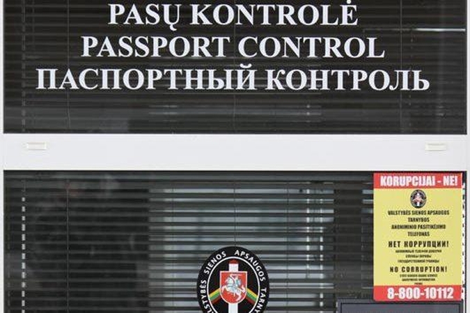 Iš Baltarusijos ėję Rusijos piliečiai neįleisti į Lietuvą
