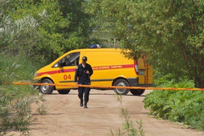 Maišiagaloje degė dujotiekis