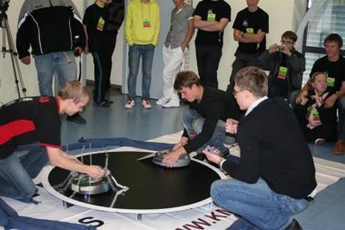 Klaipėdoje Velykinius margučius ridens robotas