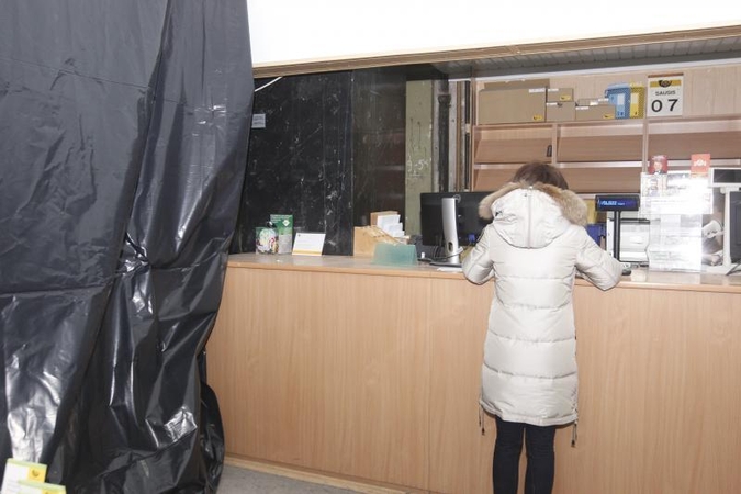 Klientai išsigando dėl pašto padalinio Vokiečių gatvėje darbuotojų