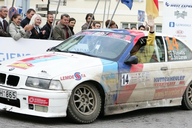BMW Formulės Mini finalo treniruotėse greičiausias Justas Jonušis