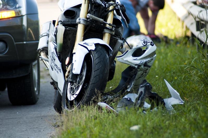 Pakaunėje – motociklo avarija (papildyta)