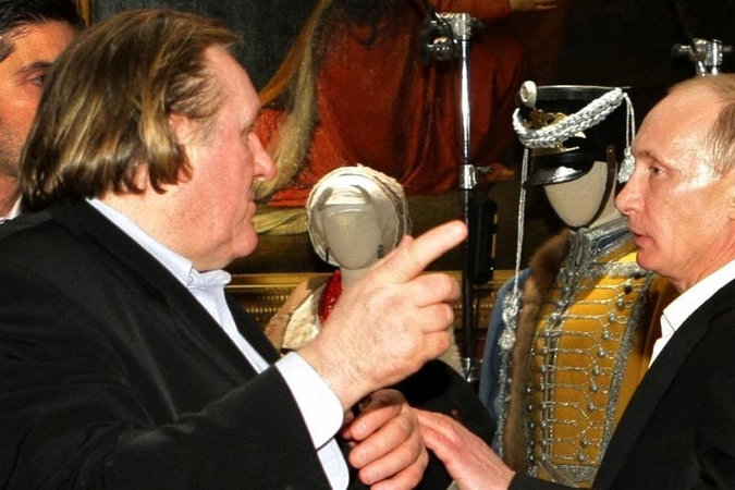 G. Depardieu atsiėmė Rusijos pasą (papildyta 18:17 val.)