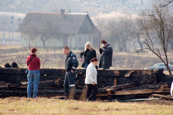  Sudegusioje sodyboje rastas vyriškio kūnas be galvos
