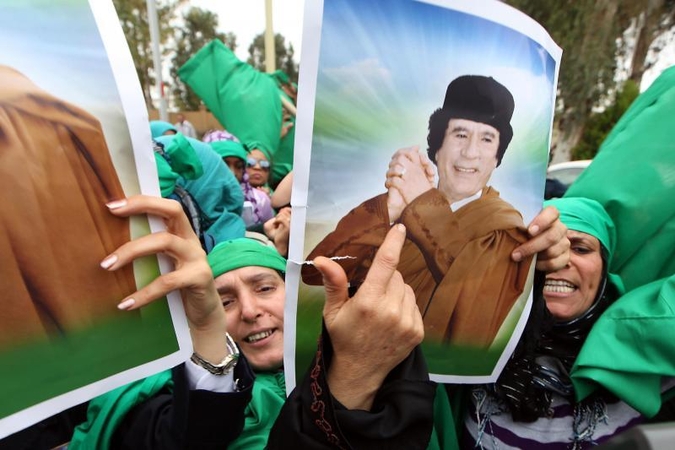 M.Kadhafi: įvykiai Libijoje yra „akivaizdi apgaulė“