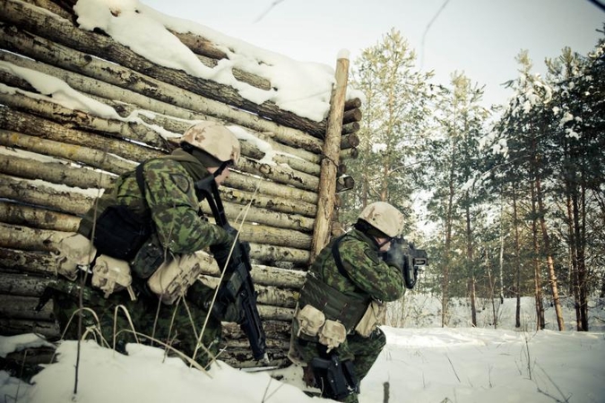 Misijai Afganistane besiruošiantys kariai dalyvavo pratybose