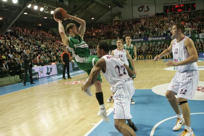 Eurolyga: „Žalgiris“ – „Caja Laboral“ 89:95 