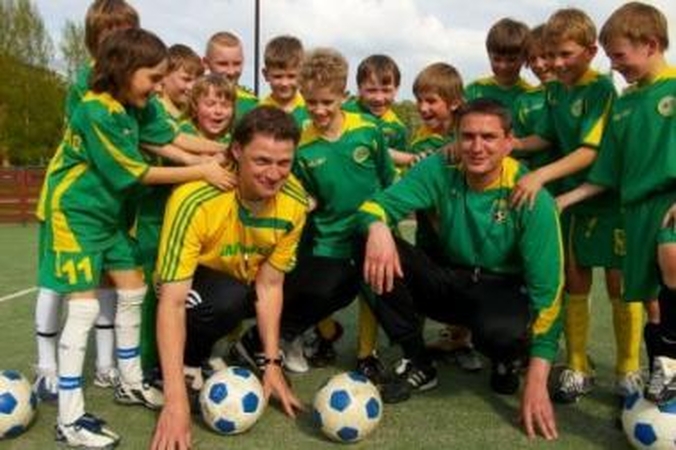 Žalgiriečiai žais prieš 111 vaikų