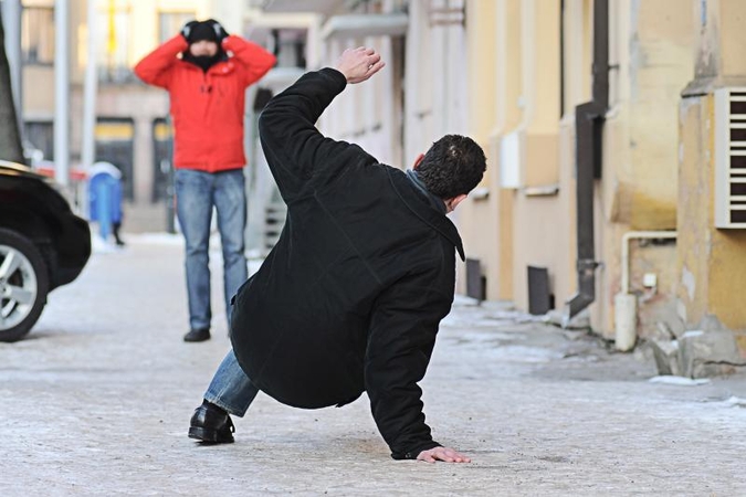 Medikams - darbymetis dėl gatvėse paslydusių klaipėdiečių