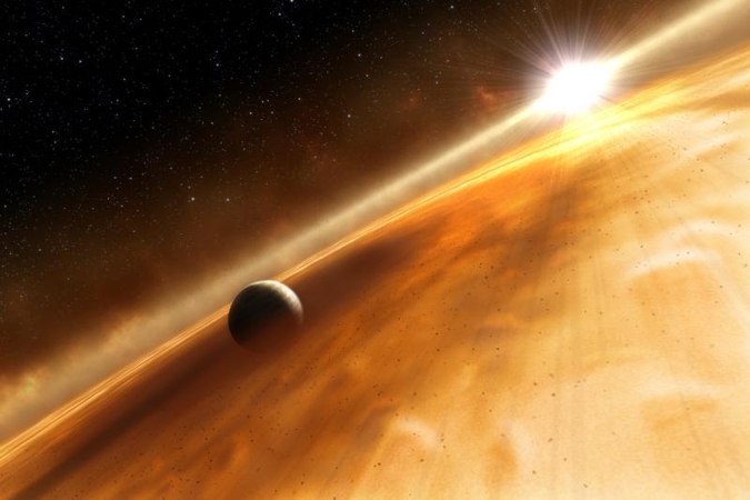 „Saurono akyje“ atrasta mįslinga planeta-zombis 
