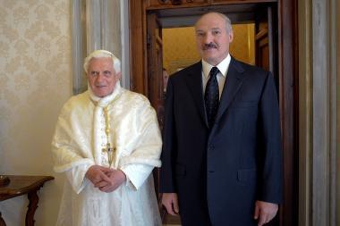 A.Lukašenka aplankė popiežių