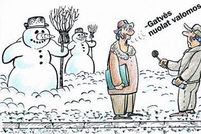 Sniego valymas - irgi verslas