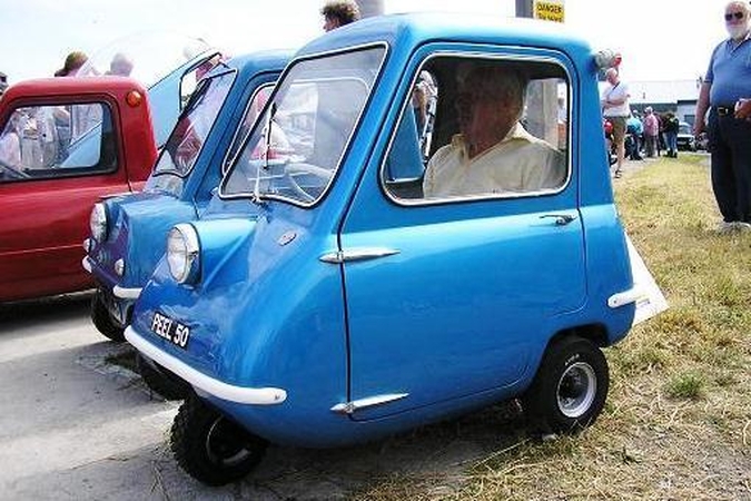 Mažiausi pasaulyje serijiniai automobiliai: „Peel P50” sugrįžta