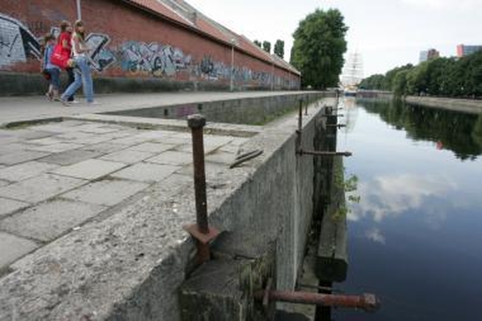 Prie Danės - naujas dviračių takas