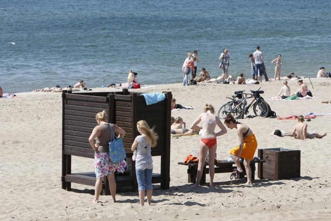 Viešųjų tualetų pajūryje problema vis dar neišspręsta